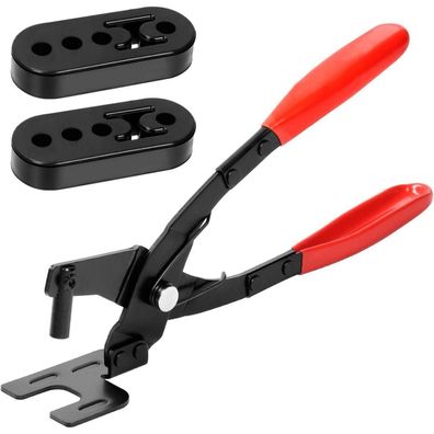 Swpeet 3-teiliges Set: 10 Zoll Auspuff-Aufhänger-Entferner-Zange & 4-Loch