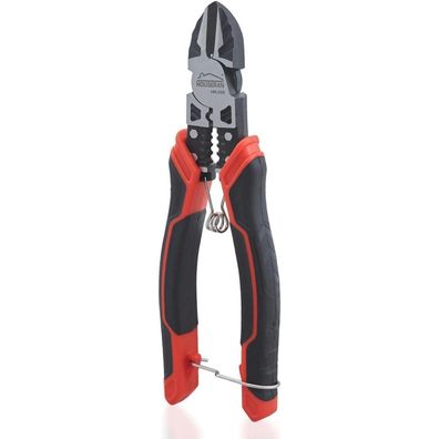 Houseran 3-in-1 Multifunktionszange 190mm - Seitenschneider, Abisolierzange