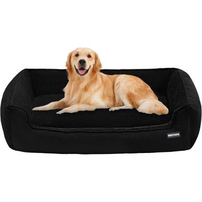HMTOPE Hundebett Hundesofa Hundekissen Hundekörbchen Abnehmbar und waschbar