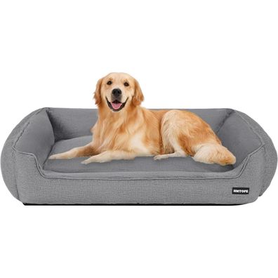 HMTOPE Hundebett Hundesofa Hundekissen Hundekörbchen, abnehmbar & waschbar