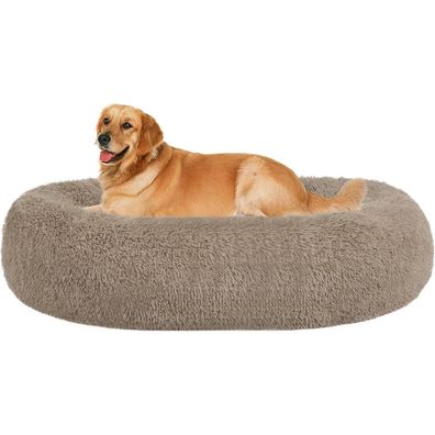 HMTOPE Orthopädisches Hundebett rund, Kuscheliges Hundekissen, Katzenbett