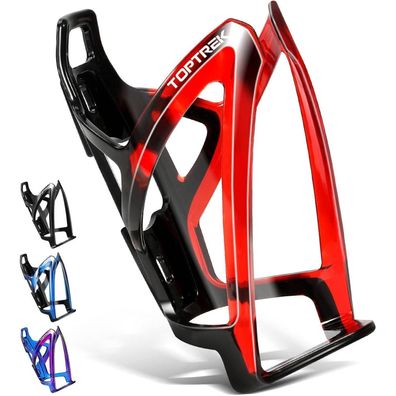 toptrek Fahrrad Flaschenhalter, Farbverlauf, 36g Leicht PC, für 6.5-8cm
