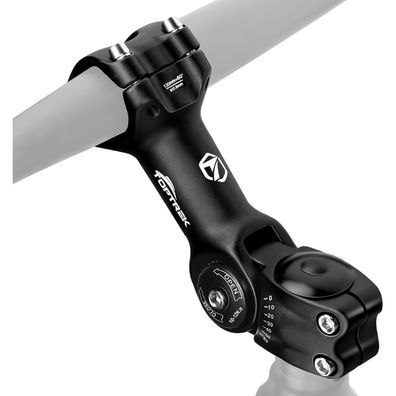 toptrek Fahrradlenker Vorbau, Lenkererhöhung 31,8mm, 130mm Aluminium, ±60°
