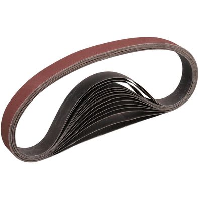 Stebruam 15er Schleifband Set 25x762 mm, Körnung 400 für Bandschleifer
