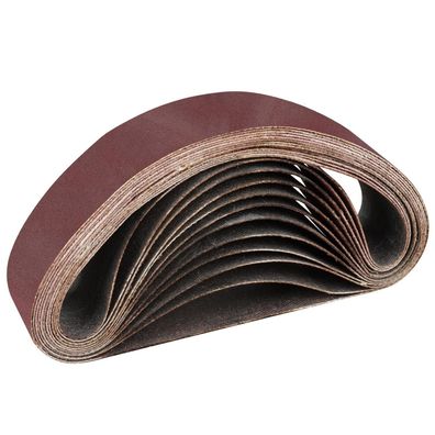 Stebruam Schleifbänder 40x303 mm, Körnung 240, 12 Stück