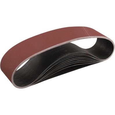 Stebruam Schleifband 10 Stück, 100x915 mm, Körnung 320