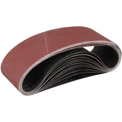 Stebruam Schleifbänder 100x610 mm, Körnung 320, 12 Stück