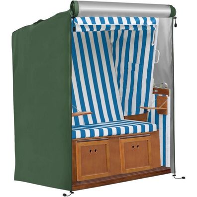 FINEW Strandkorb Schutzhülle Winterfest 135x105x175/140cm, 420D Oxford Gewebe