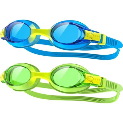 Findway Kinder Schwimmbrille Junior für Jungen & Mädchen, UV-Schutz
