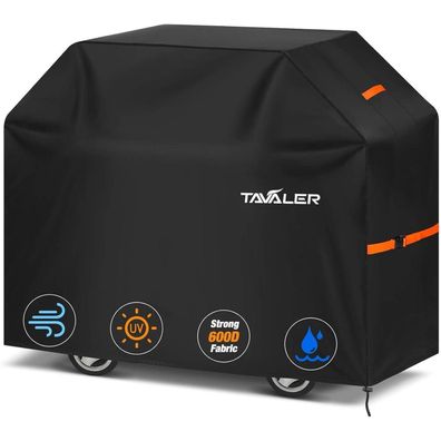 Tavaler Grillabdeckung 160x70x125 cm, wetterfest aus 600D Oxford-Stoff, für