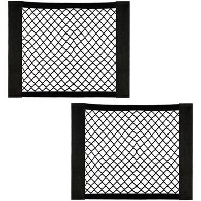 Einesin Kofferraum Netz mit Klettverschluss, 2 Stück, 30x25cm, Universal