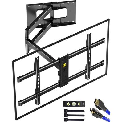 Forging MOUNT TV Wandhalterung schwenkbar & neigbar für 32-80 Zoll Fernseher