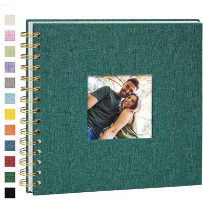 Vienrose DIY Scrapbook Fotoalbum zum Selbstgestalten, 20,5 x 20,5 cm