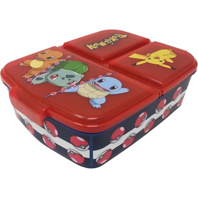 Theonoi Kinder Brotdose mit 3 Fächern, BPA frei - Wählbar: Frozen, Spiderman