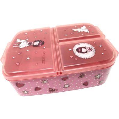 Theonoi Kinder Brotdose mit 3 Fächern, BPA frei, ideal für Schule und