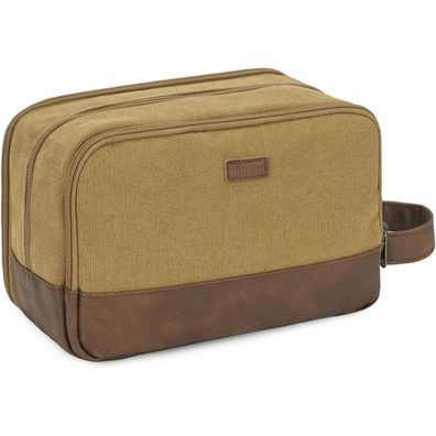 WANDF Kulturtasche Herren Reise-Kulturtasche Dopp-Kit aus Canvas