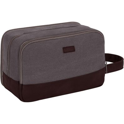 WANDF Kulturtasche für Herren, Reise-Kulturtasche aus Canvas, wasserabweisende