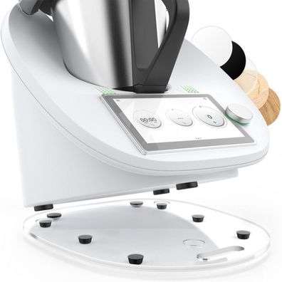 Siegvoll Gleitbrett für Thermomix TM6 TM5 - Müheloses Verschieben mit Acryl
