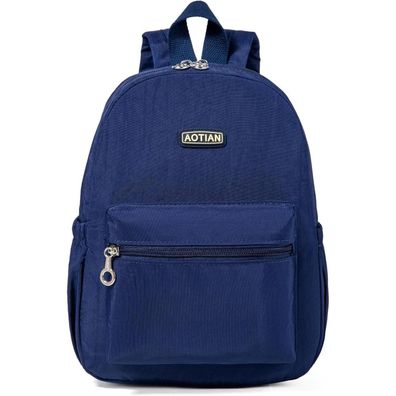 AOTIAN Damen Mini Rucksack Leicht Klein 7 Liter Blau - Ideal für Camping und