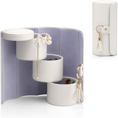 Vlando Viaggio Kleine Schmuckschatulle Reise-Accessoire-Aufbewahrungsbox