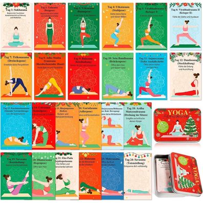HOWAF Yoga Adventskalender 2025 - 24 Tage voller Yoga-Auszeiten und Achtsamkeit