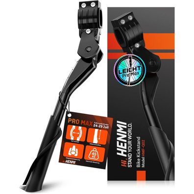HENMI Fahrradständer Pro Max für 24-29 Zoll Fahrräder, höhenverstellbar, max