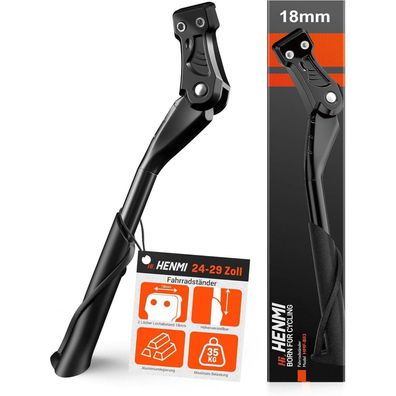 HENMI Fahrradständer 24-29 Zoll, stabil, für E-Bike & MTB, 2-Loch 18mm Design