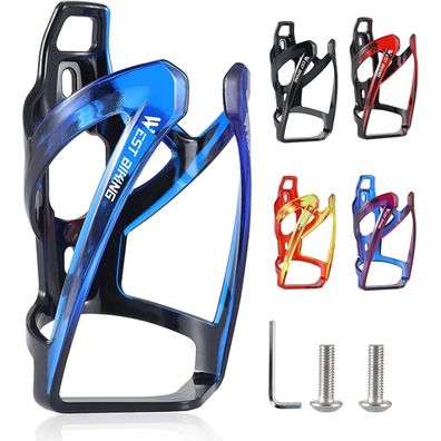 Hasagei Fahrrad Flaschenhalter - Leicht, Unzerbrechlich, Blau