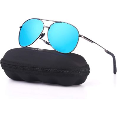 MXNXEU Polarisierte Herren Sonnenbrille Vintage Unisex UV400 Fahrerbrille