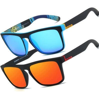 HGDGears Polarisierte Sonnenbrille Herren Damen UV400 Schutz Leicht Retro