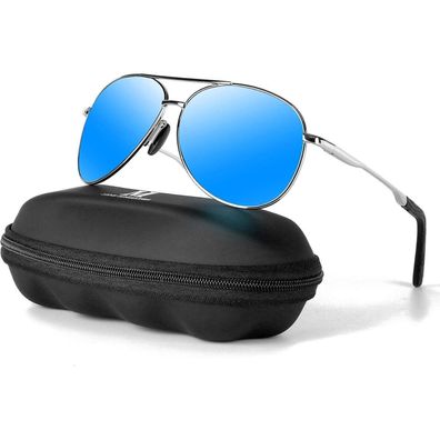 MXNXEU Polarisierte Herren Sonnenbrille - Vintage Fahrerbrille UV400