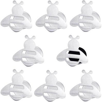 Mbsomnus 8 Stück Tischdeckenbeschwerer Magnetisch Edelstahl Biene für Draußen