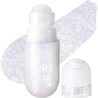 Prreal Roll-on Body Glitter Gel, Mermaid Makeup Festival Rave Accessories