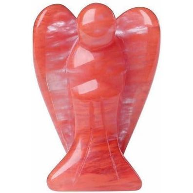Xiannvxi Schutzengel Kristall Figur Wassermelone Turmalin Engel Heilkristall