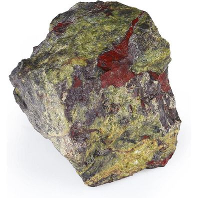 Xiannvxi Großer Blutstein Rohstein Kristall - Naturstein für Schmuck