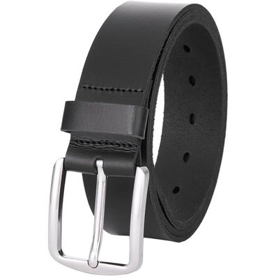 Vrlegend Ledergürtel Herren Echt Leder Jeansgürtel 3.8cm Breit mit Geschenkbox