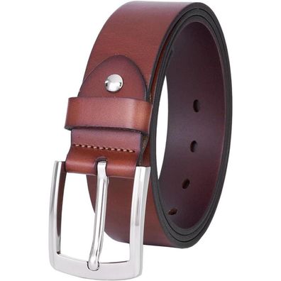 Vrlegend Ledergürtel Herren 3.8 cm aus Vollrindleder | Business & Freizeit |