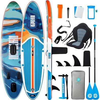 Niphean Stand Up Paddle Board Oceanic Sapphire, 320cm, 200kg Tragkraft, für 2