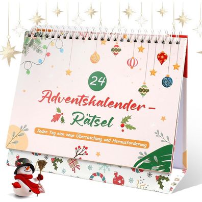 DPKOW Rätsel Adventskalender 2025 für Kinder & Familien - Lustiger