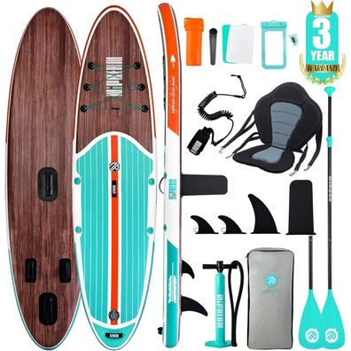 Niphean Stand Up Paddle Board für Erwachsene, 320cm, 200kg Tragkraft, inkl