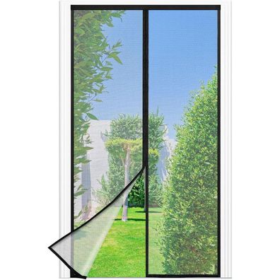 berssen Fliegengitter Balkontür mit Magneten, 75x200cm, ohne Bohren, inkl