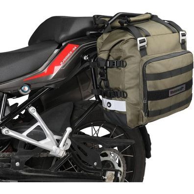 Rhinowalk Motorrad Satteltasche 20L - Wasserdicht, Schnellverschluss, für