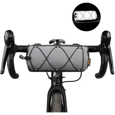 Rhinowalk Fahrrad Lenkertasche Vordertasche mit Schultergurt für Rennrad