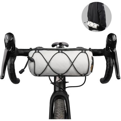 Rhinowalk Fahrrad Lenkertasche Vordertasche mit Schultergurt für Rennrad