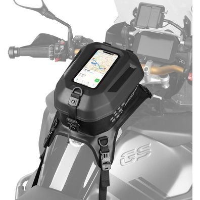 Rhinowalk Motorrad Tanktasche 5.6L Wasserdicht mit Touchscreen Handyhalter und