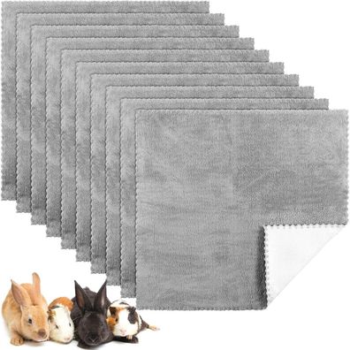 Panelee 10x Waschbare Haustierdecken für Hunde, Meerschweinchen, Katze