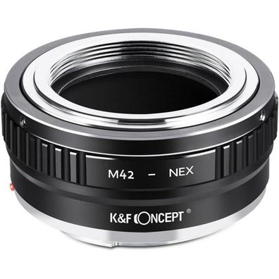 K&F Concept M42-NEX II Kupfer-Bajonett Objektivadapter für Sony NEX E-Mount