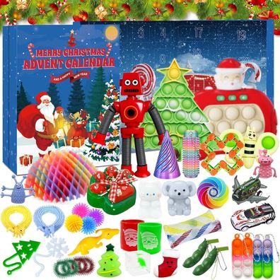 Fidget Adventskalender 2025 - Spannender Countdown mit Spielzeug zur