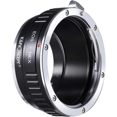 K&F Concept EOS-NEX Objektivadapter für Canon EOS EF an Sony Alpha E-Mount