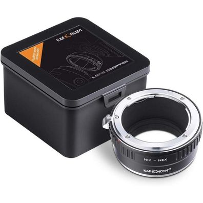 K&F Concept AI-NEX II Objektivadapter für Nikon AI auf Sony NEX Kameras